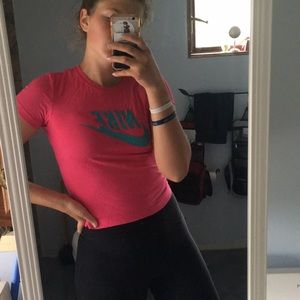 Pink Nike Tee